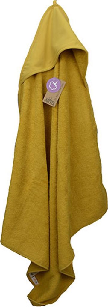 A&R 731.50 | PRINT-Me Baby Hooded Towel Kapuzenhandtuch - 75 x 75 cm - Farbe: Mustard/Mustard/Mustard - Größe: 75 x 75 cm