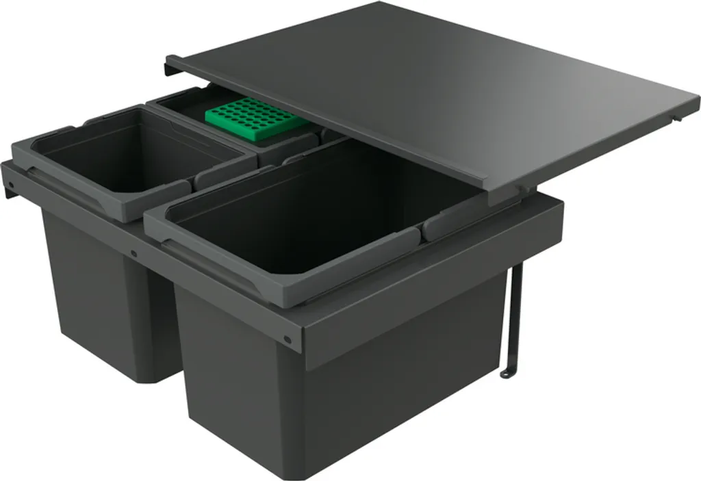 NABER Cox® Box 280 S/600-3 Anthracite - Système Tri Sélectif Intégré