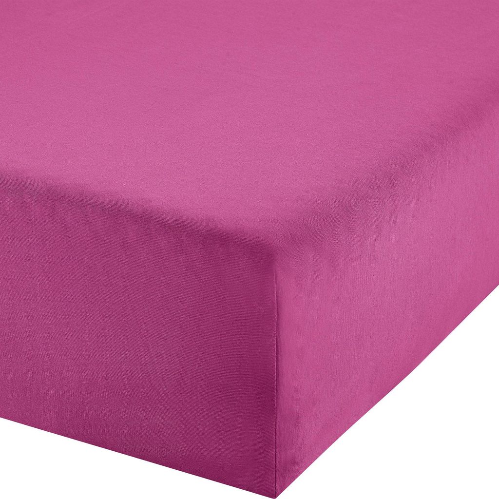 REDBEST Boxspring-Spannbettlaken Denver" fuchsia 180x200 cm - 200x200 cm"