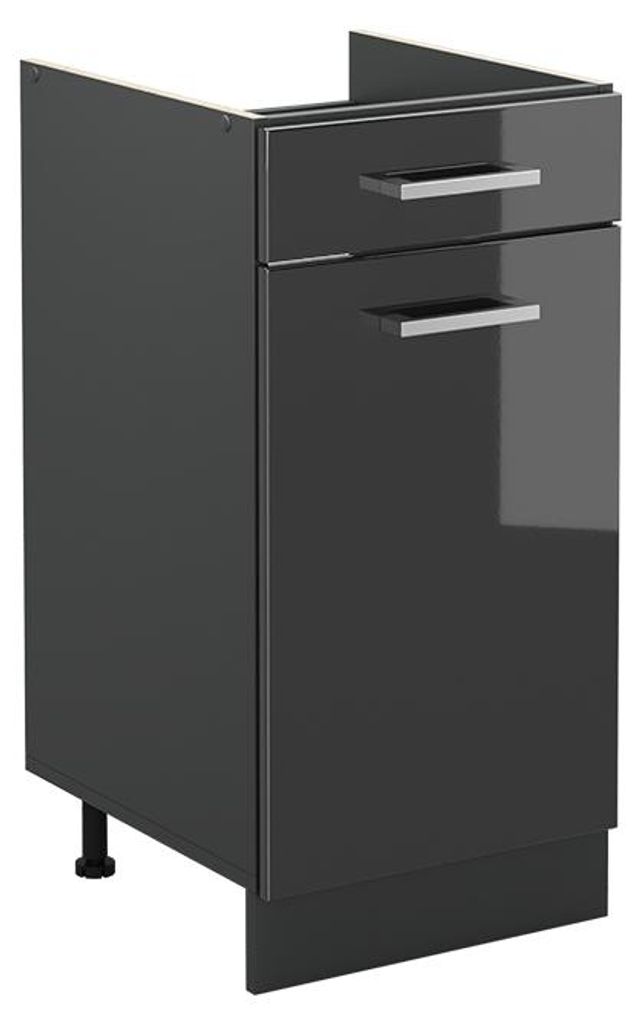 Onderkast voor keukenmeubel Vicco R-Line, antraciet Productafbeelding 