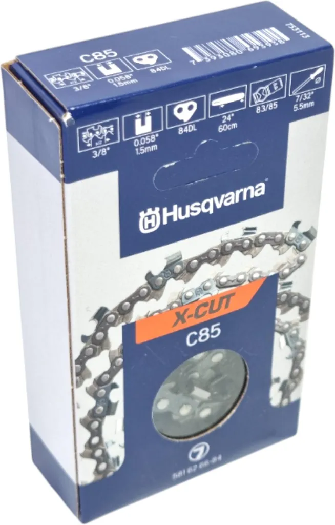 Chaîne de Rechange Husqvarna 60 cm 84TG pour Travaux Forestiers Intensifs