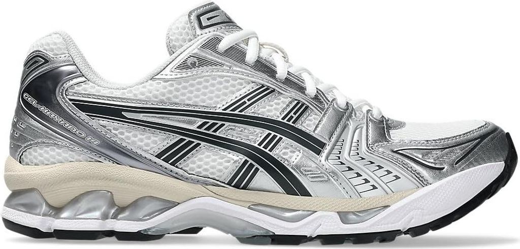 ASICS GEL-KAYANO 14 Weiß/Graphitgrau - Sneaker - Produktbild 