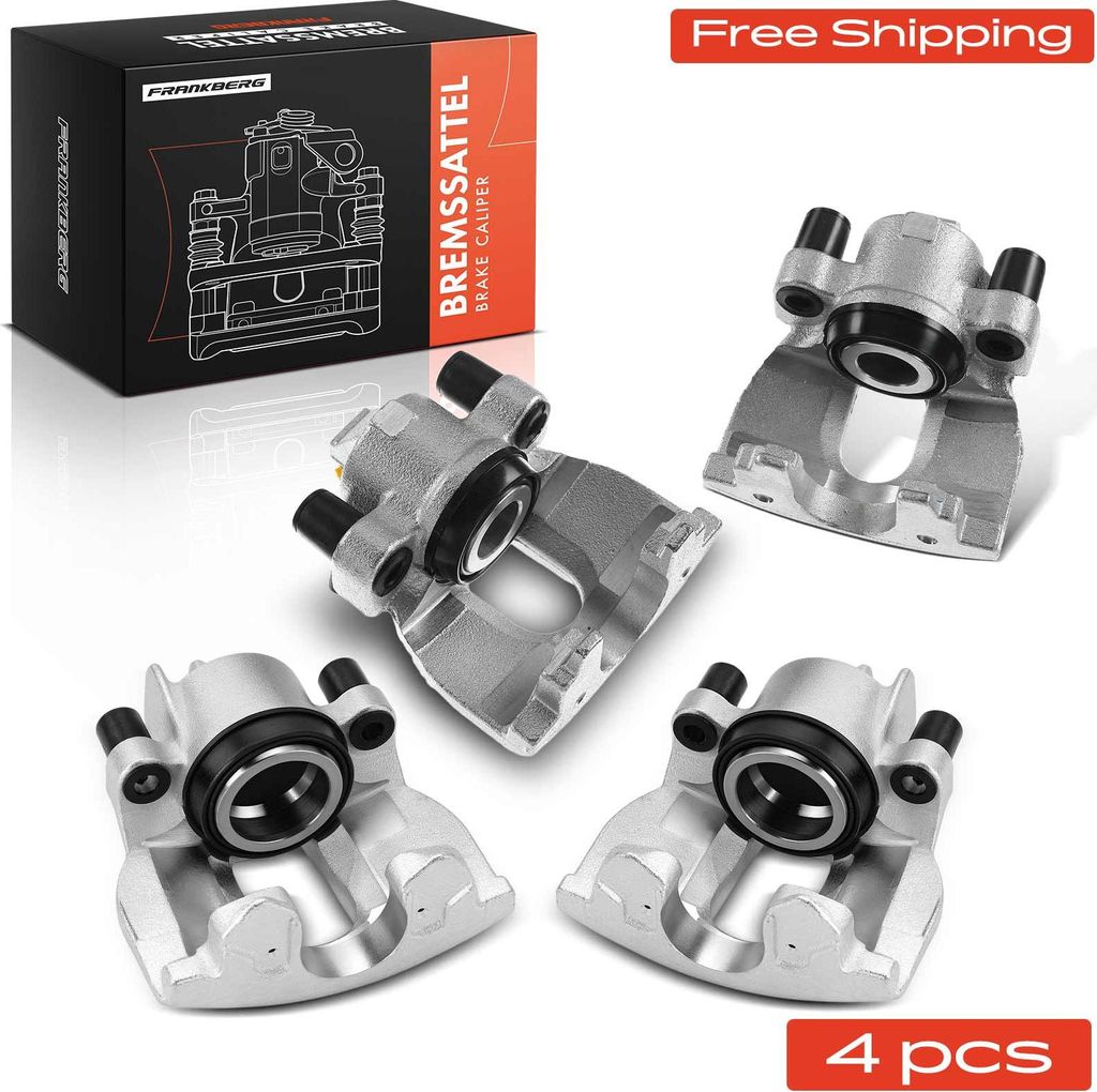 Frankberg 4x Bremssattel Vorne Hinten für Volvo S60 I S80 I TS XY V70 II XC70