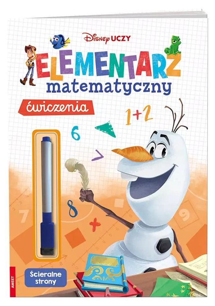 Disney Uczy Elementarz Matematyczny Ćwiczenia