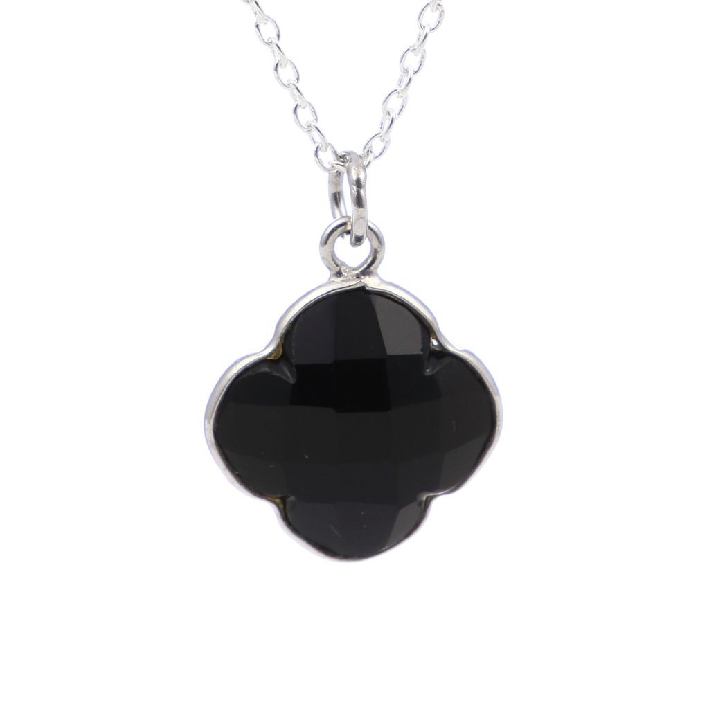 AILORIA CAPUCINE Halskette "Silber Schwarzer Onyx" Produktbild 