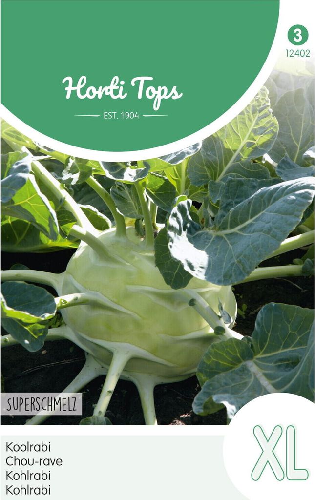 Samen - KOHLRABI 'GIANT WHITE'