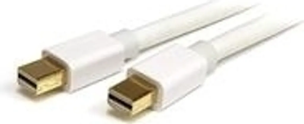 Câble Mini DisplayPort pour MacBook et Surface - 2 mètres 4K Blanc - 3