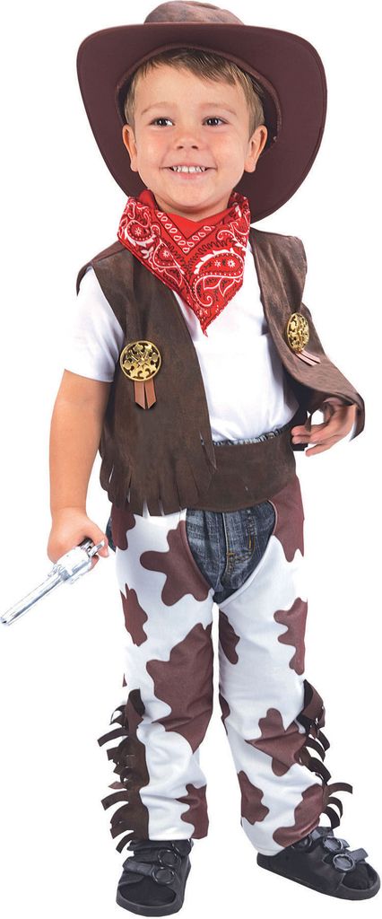 Kids Cowboy Costume Size Toddler Produktbild 