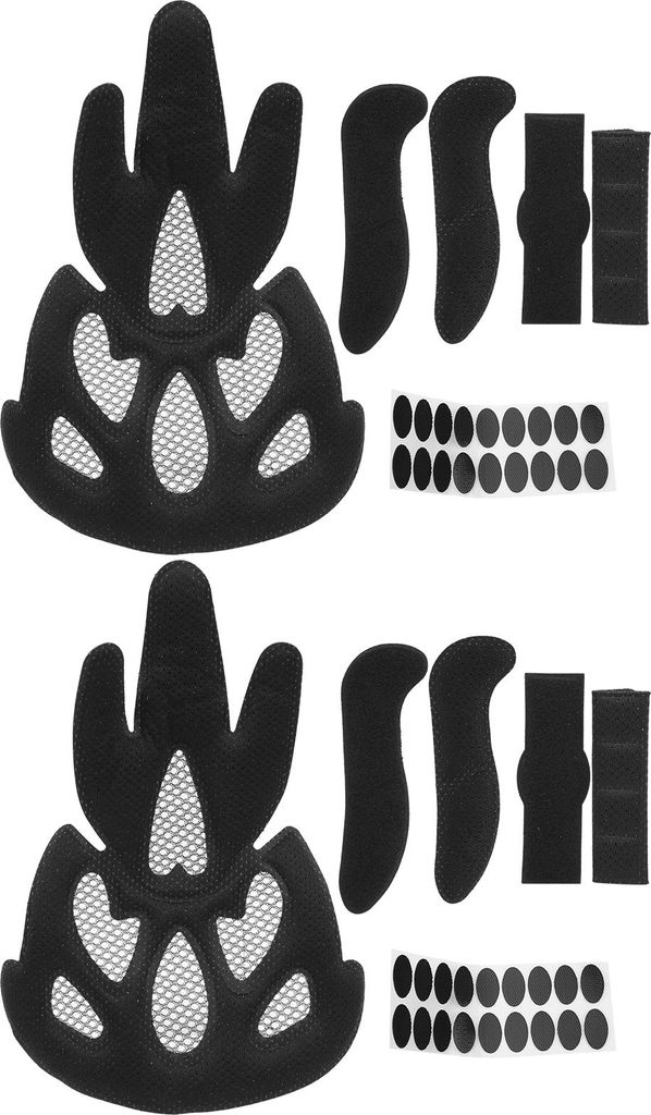 2Set Bicy Electric Bike Helm Helm Auskleidung Schwamm Fliegennetz Kombination Set Zykluszubehör