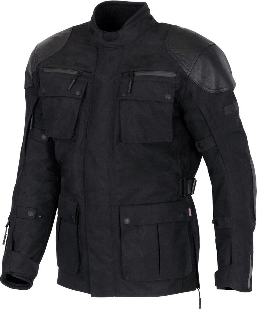 Merlin Sayan D3O Motorrad Textiljacke, schwarz, S