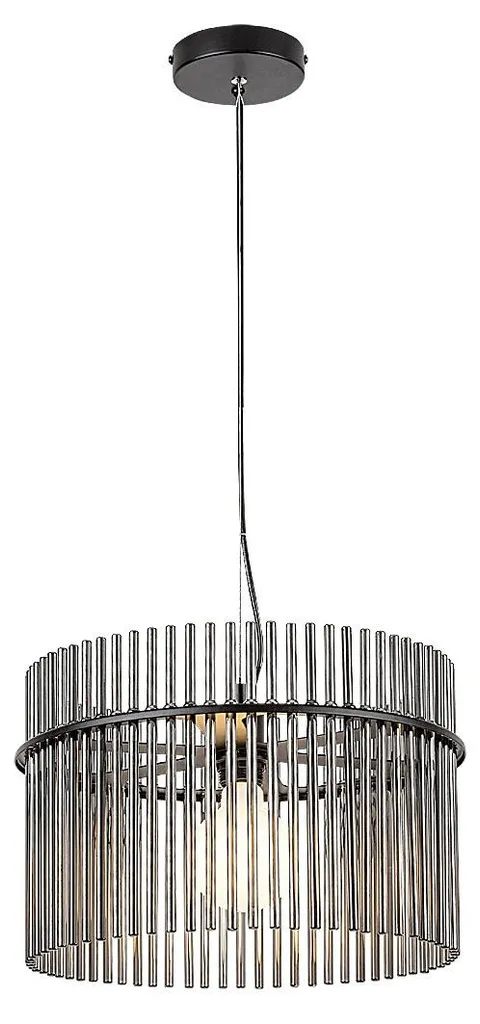 Plafonnier suspension multi-lampes noir mat Rabalux 72261 en métal noir