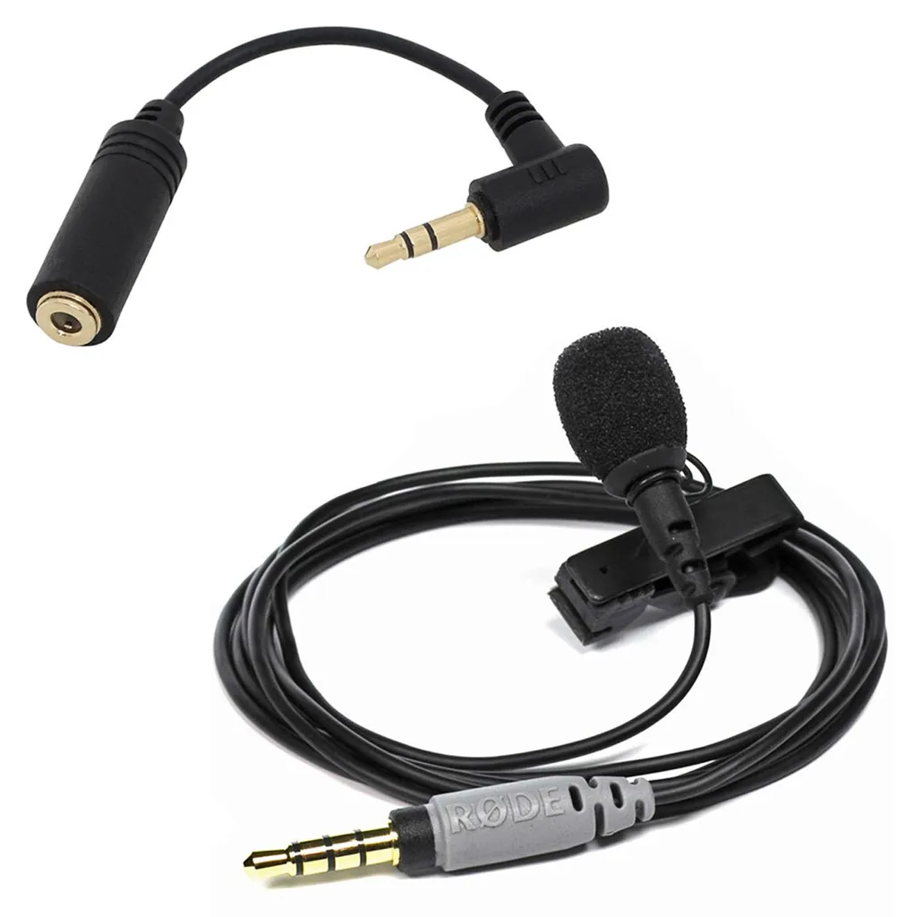 Micro Cravate Rode Smartlav+ et Adaptateur Audio ADP03 pour Mobile