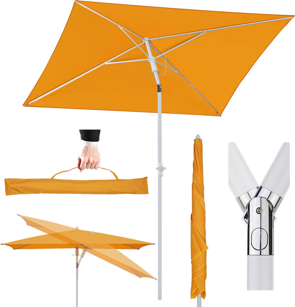 Sekey Sonnenschirme Balkon Rechteckig 180 x Kaufland.de