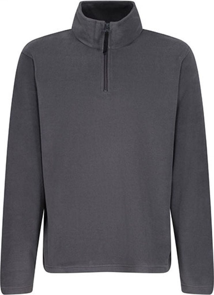 Regatta TRF549 | Micro Zip Neck - Farbe: Seal Grey (Solid) - Größe: S