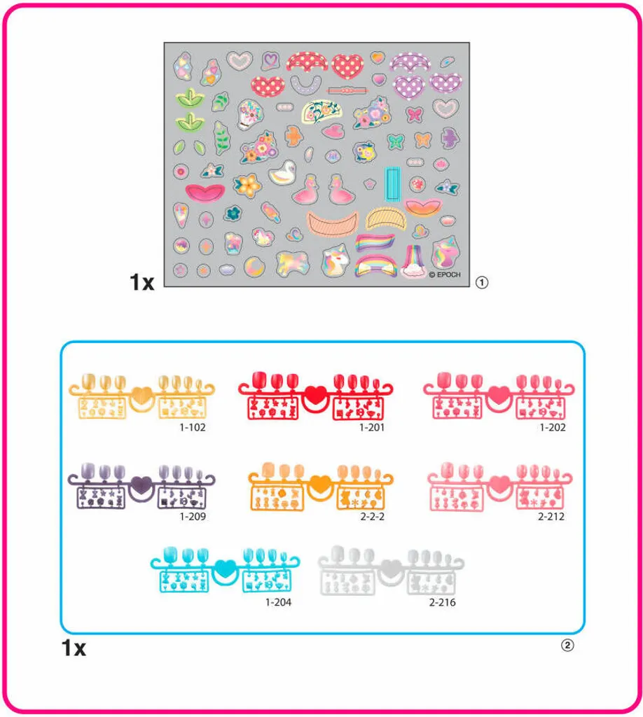 Aquabeads 35059 Kit Unghie per Bambine: Gioco Creativo Senza Colla - 8