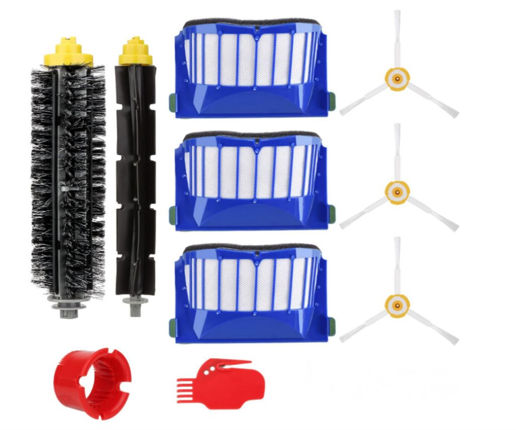 Ersatzteile für iRobot Roomba 600 Serie 605 610 614 616 620 621 625 630 665 670 691 695 Bürsten Zubehör für iRobot Roomba Saugroboter Ersatzkit...