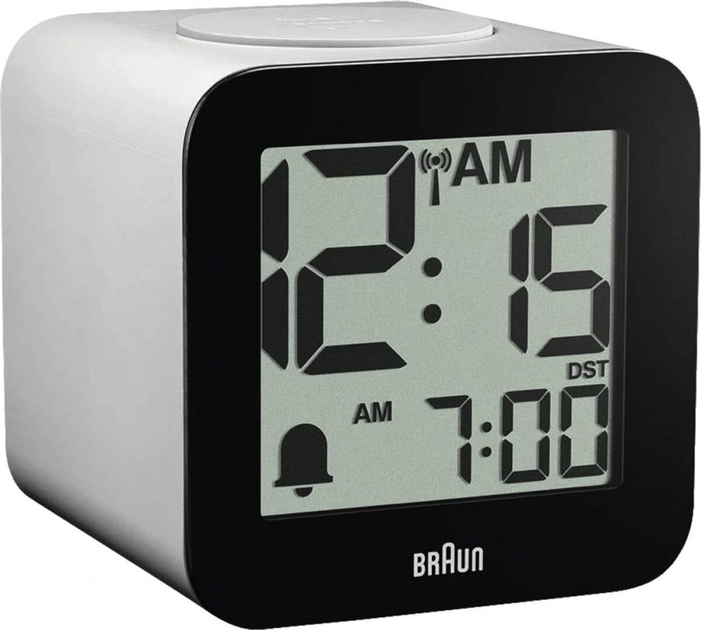 Braun BC 25 WP-DCF weiß Funkwecker mit Sprachausgabe