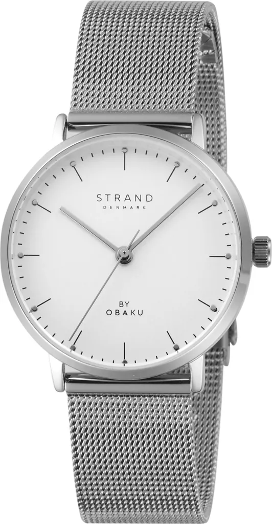 Orologio Donna Strand S725LXCIMC-DG Argento | Mesh Steel & Quartz