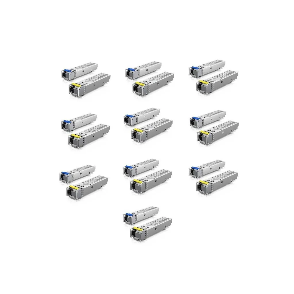 Module Transceiver SFP 1Gbps Monomode BiDi Ubiquiti - Lot de 20 Unités - 3
