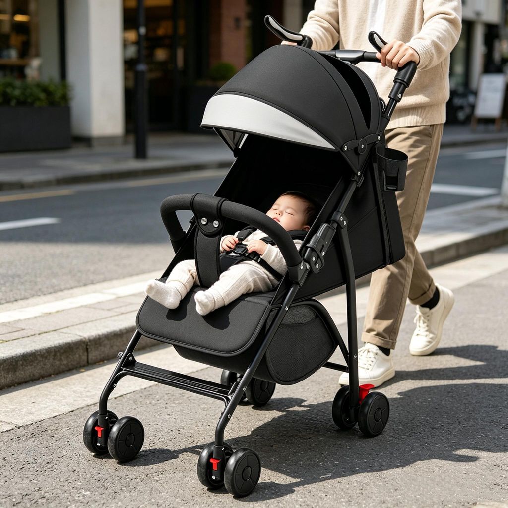 2 in1 Buggy Kinderwagen Kinderbuggy mit Produktbild 