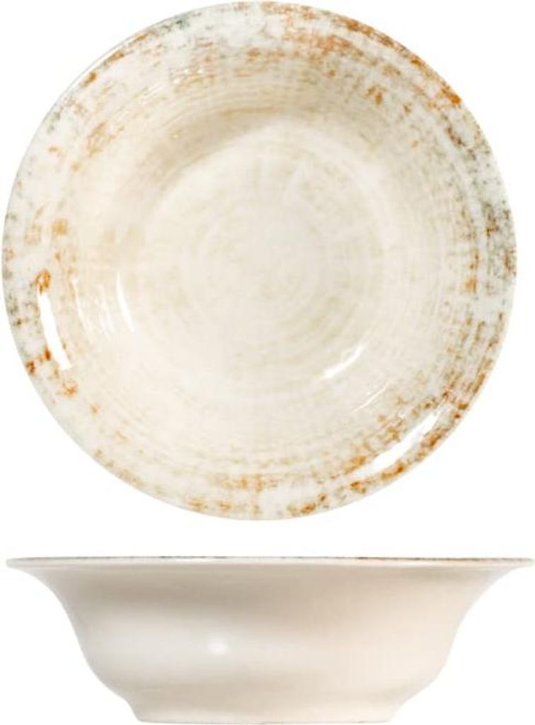 H&H Eris 6er-Set Porzellan-Salatschüsseln 16cm