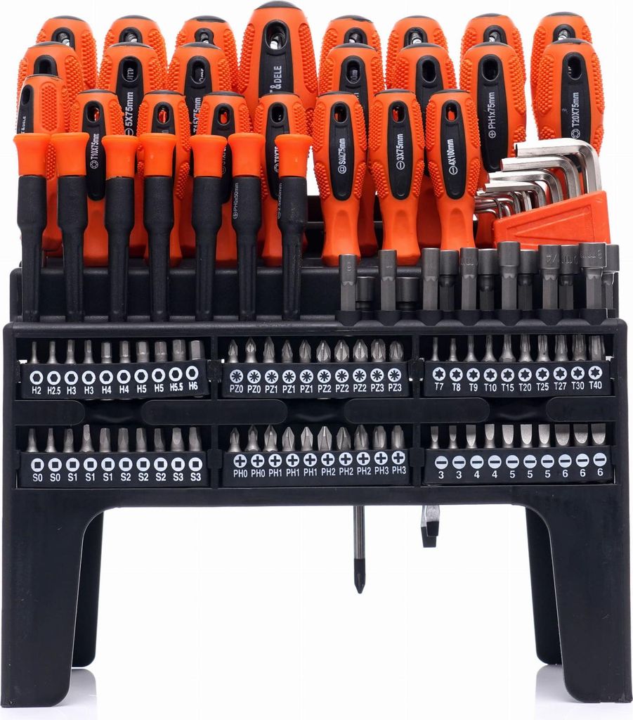 Schraubendreher- und Bit-Set 122-tlg. KD10958