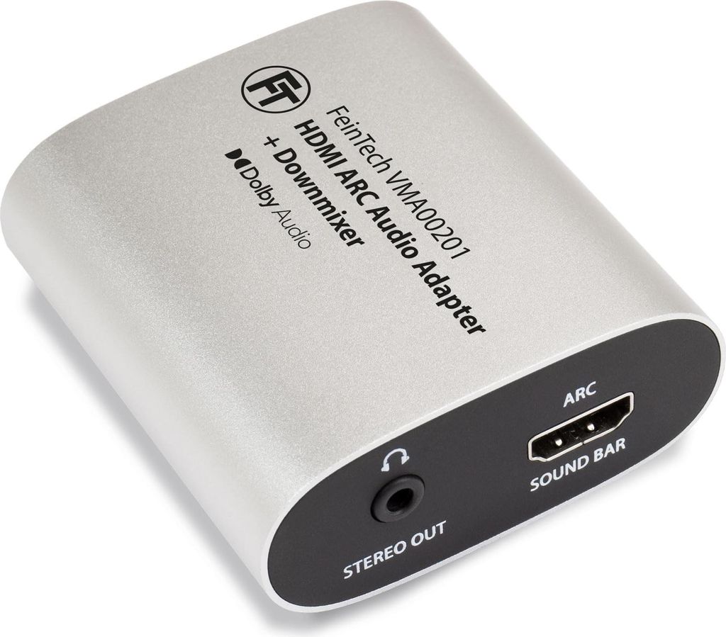 FeinTech VMA00201 HDMI-ARC Audio Adapter für Soundbar und Kopfhörer