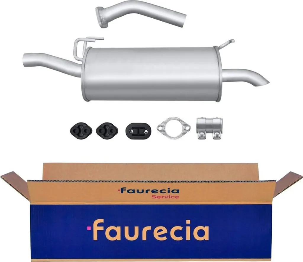 Silencieux arrière FAURECIA Expertise IAM pour HYUNDAI ACCENT II III