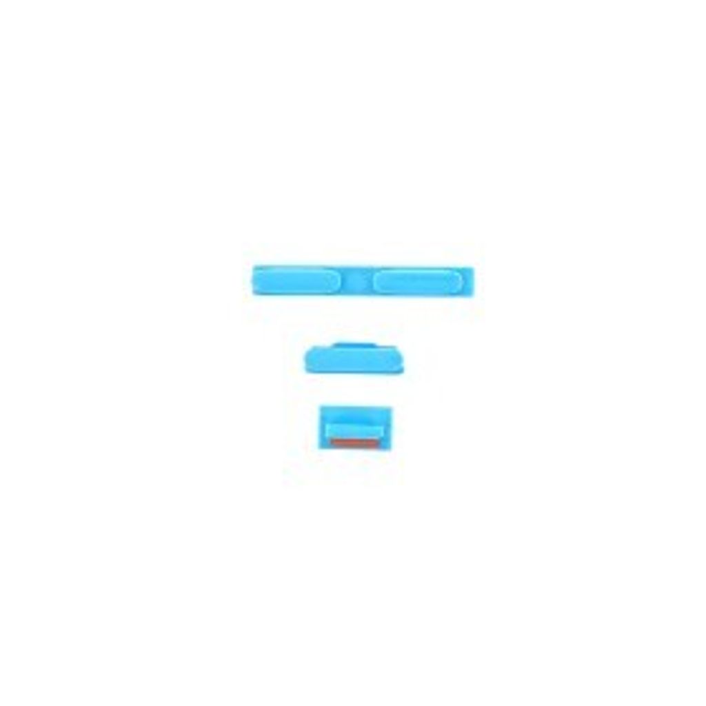 Tasten für iPhone 5c Power Volume Mute blau Ersatz Button Knopf Taste