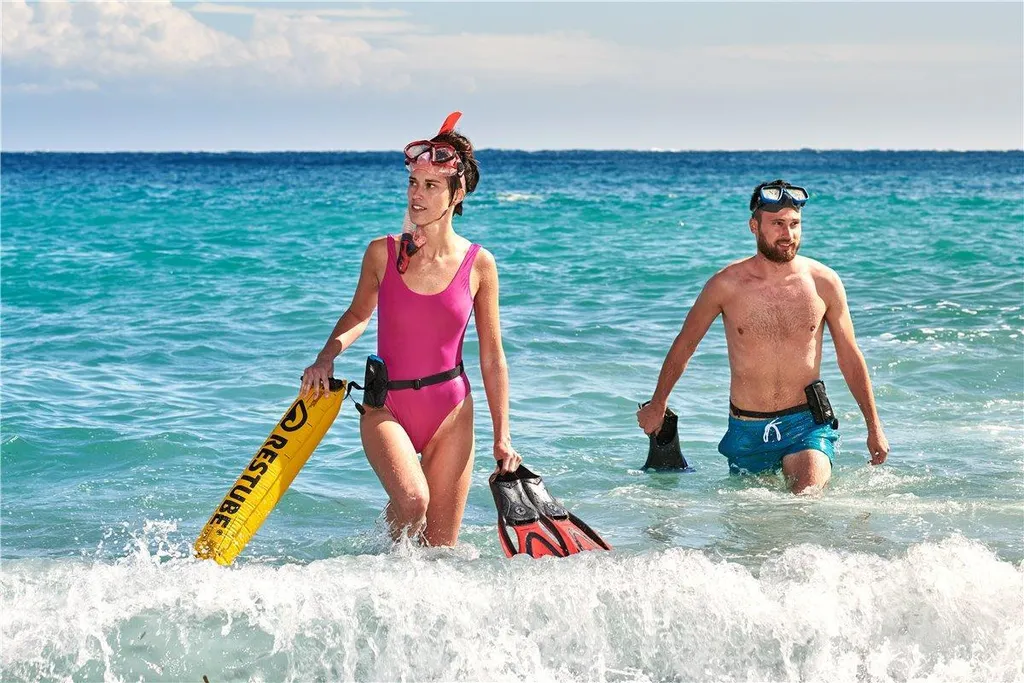 Bouée de flottaison gonflable RESTUBE ACTIVE pour natation et triathlon - 10