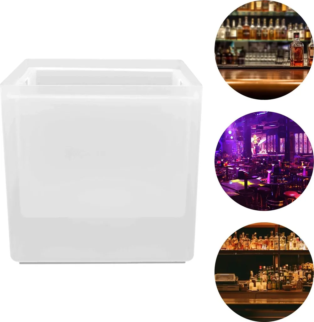 Seau à Glace sans Condensation RGB 3,5L - Gardez vos Boissons au Frais