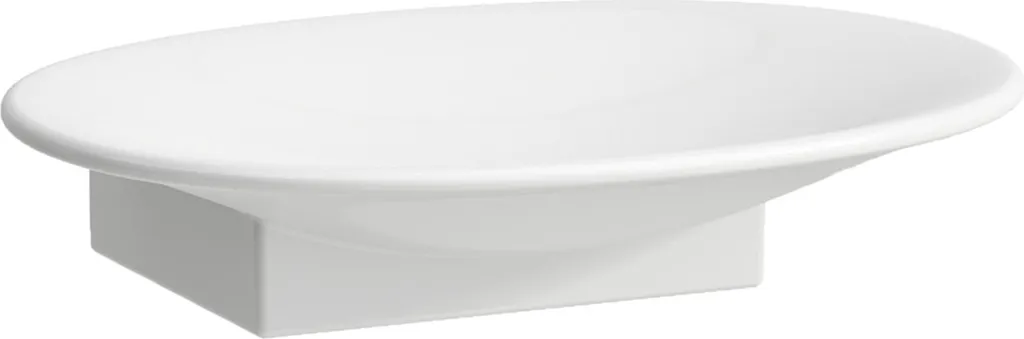 Porte-savon LAUFEN The New Classic céramique saphir blanc H873856000