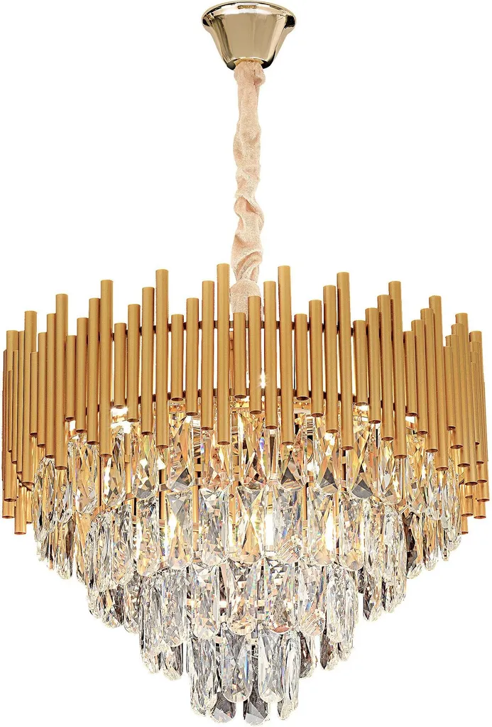 Offerta Lampadario Oro 50cm Toolight G062-CP - Prezzo Imbattibile