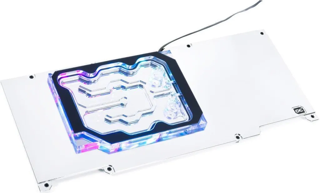 Plaque de Dissipation Thermique Alphacool 13046 en Aluminium Rigide
