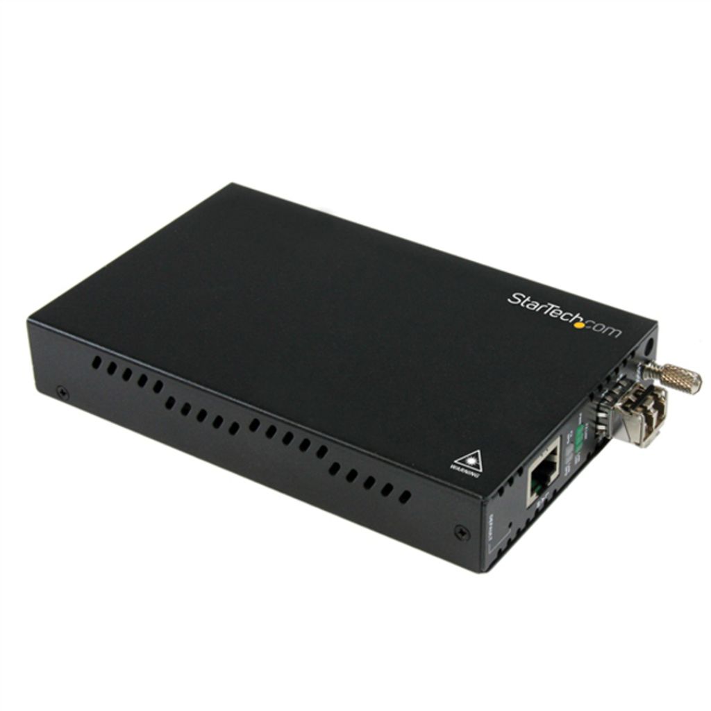 StarTech.com OAM Managed Gigabit Ethernet Fiber Media Converter MM LC 550,0m- Fiber media converter