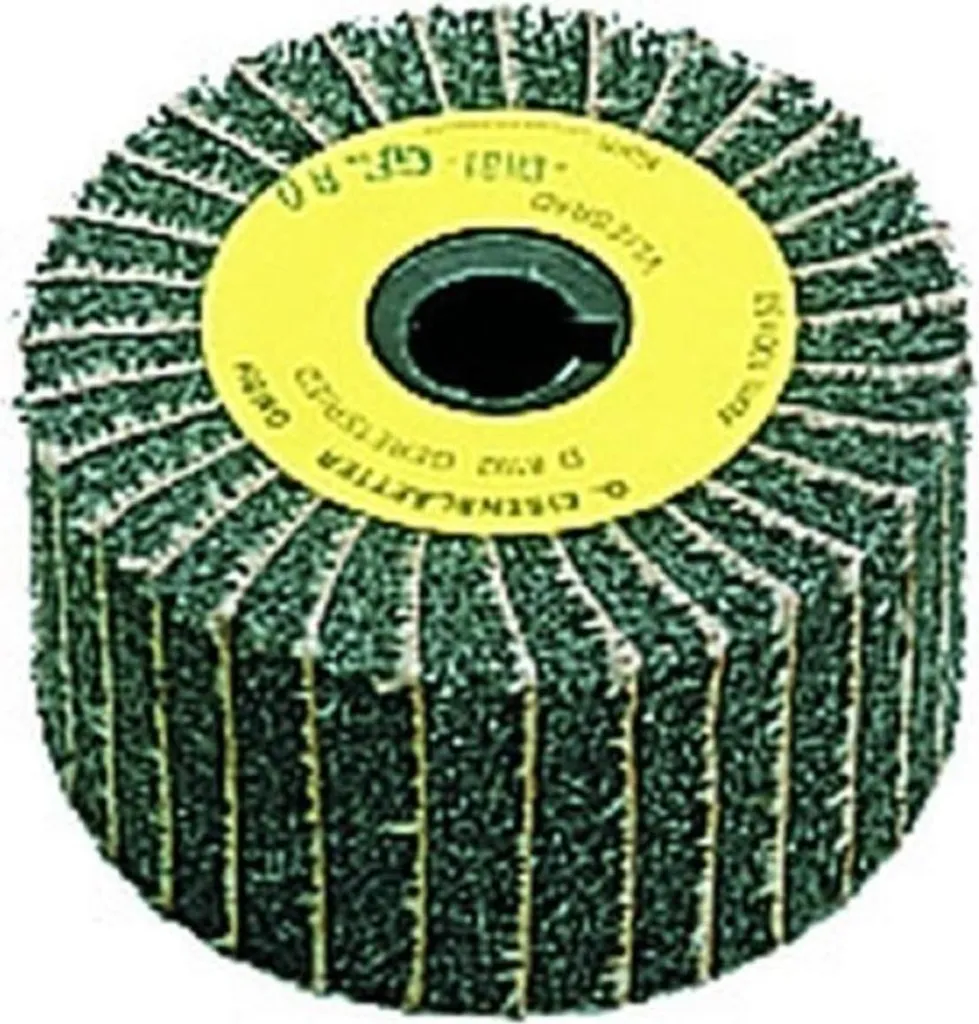 Roue de Satinage Non-Tissé FLEX 100x100mm pour Polissage de l'Acier