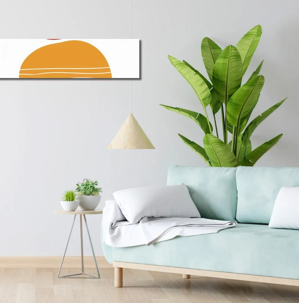 Image Design 90 x 20 cm Formes en équilibre - Finition Mate Premium