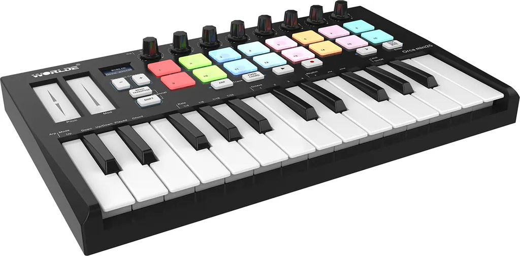 Mini Clavier MIDI USB Orca25 : La Solution Compacte pour Créer Partout - 2