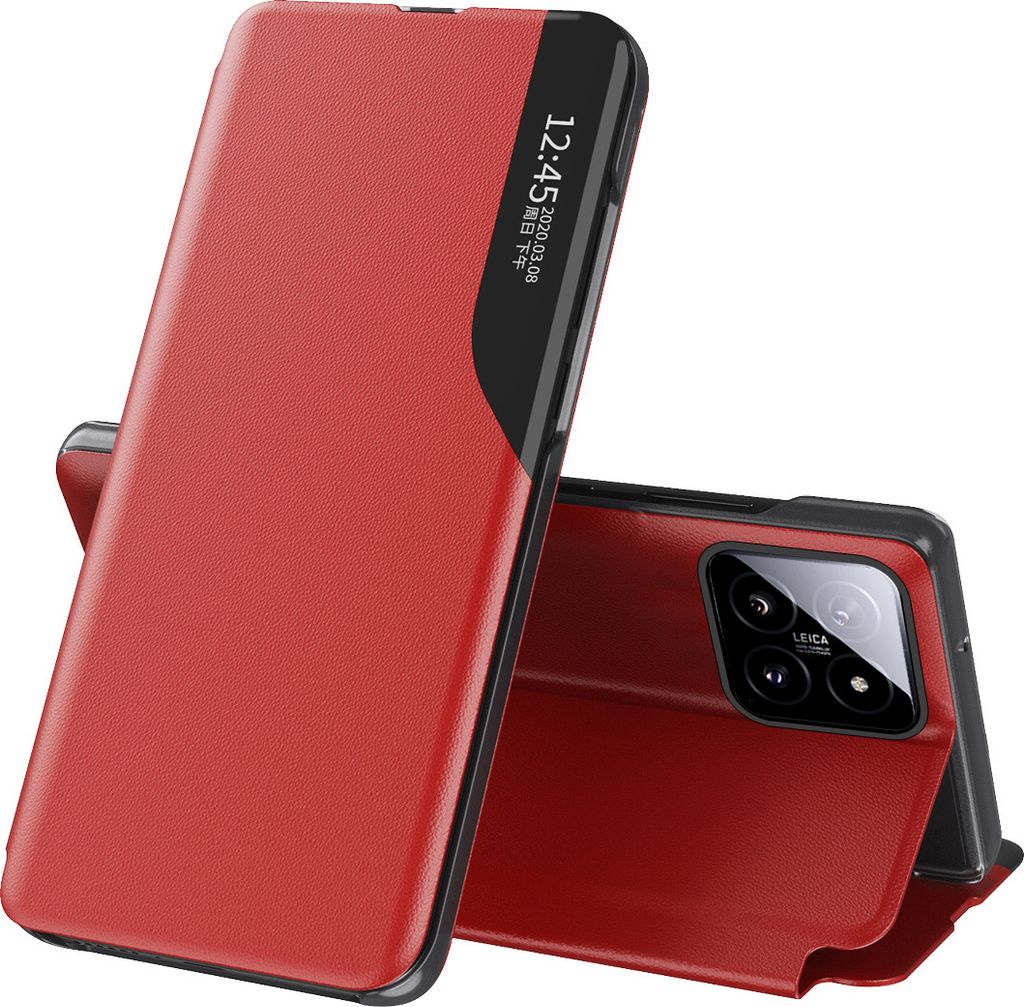 Flipové pouzdro pro Xiaomi 14,Polyuretankůže pouzdro s Obrázek produktu 