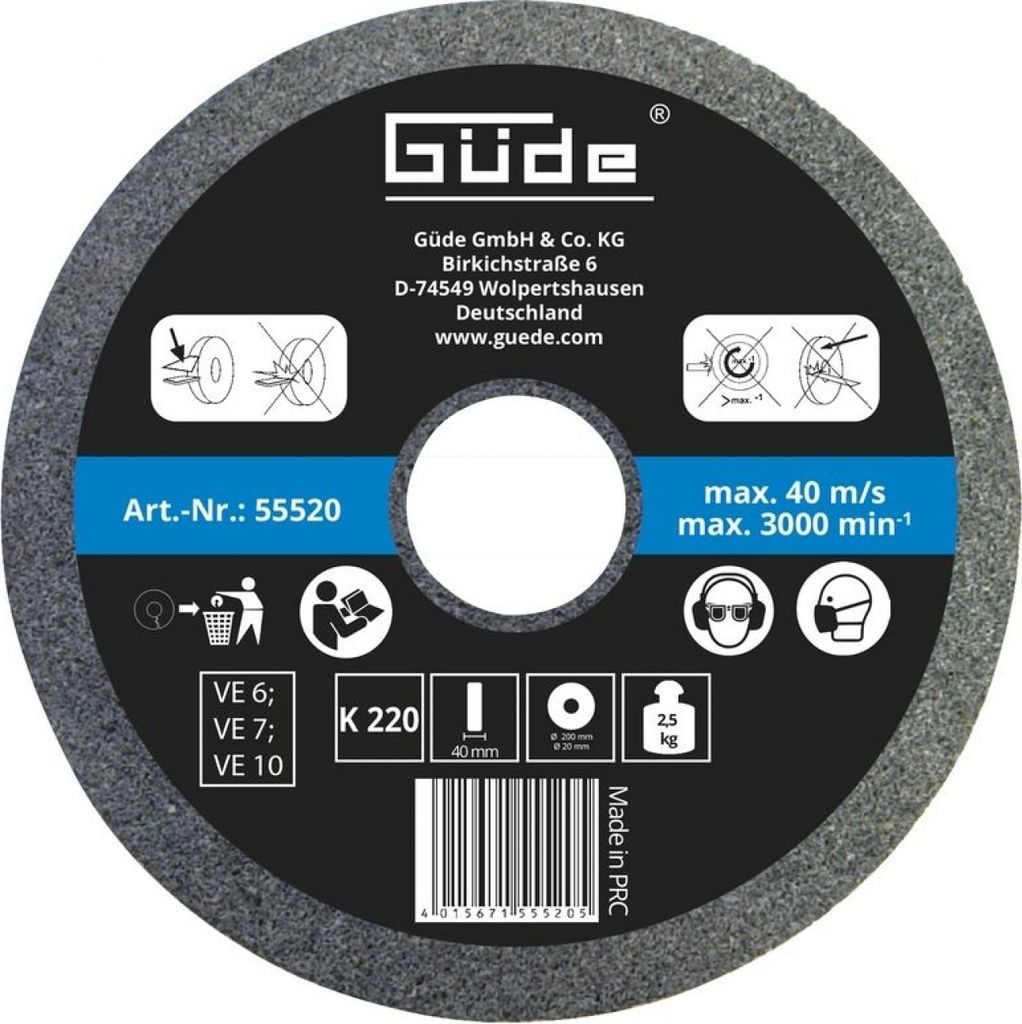 Güde WET DISC Mokrý kotúč 55520 200x40x20mm Obrázok produktu 