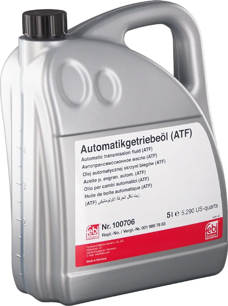 Huile FEBI 100706 Protection Anti-Usure pour Boîtes Automatiques ATF