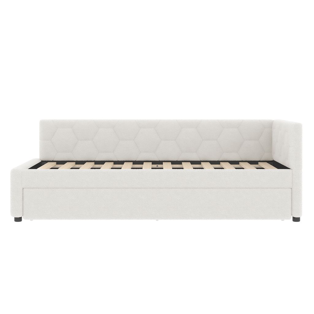 Flieks Tagesbett Daybed 90x200cm mit Ausziehbett, Produktbild 