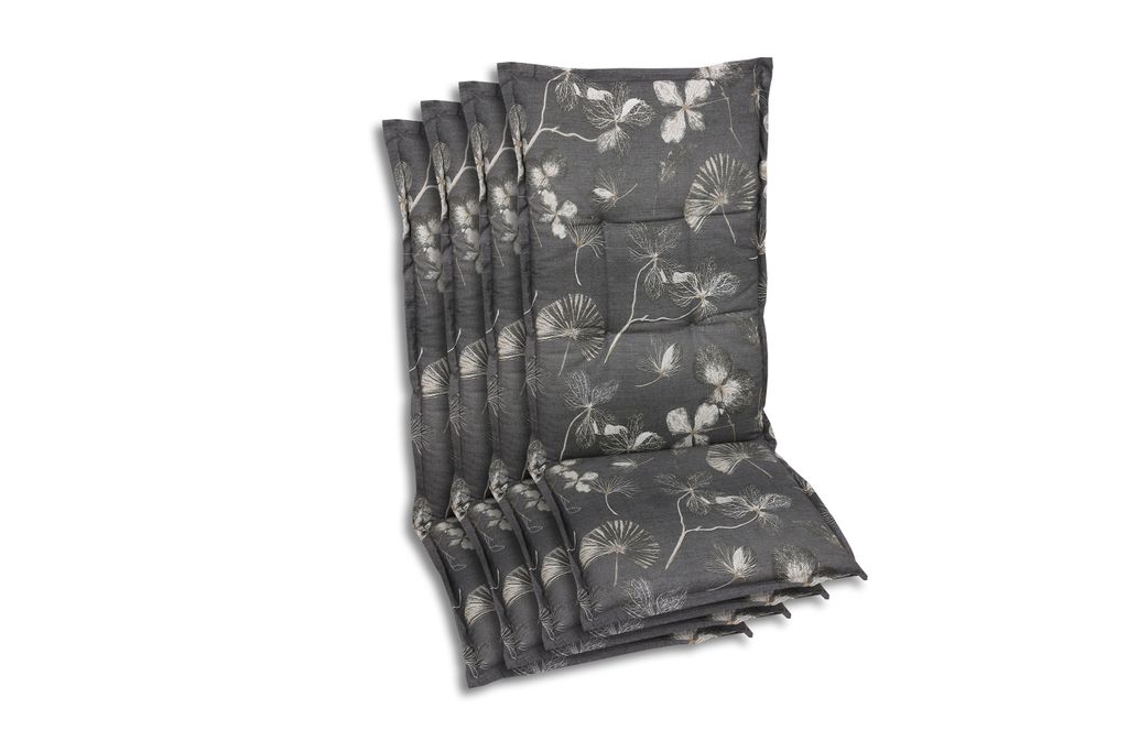 GO-DE Textil, Sesselauflage Hochlehner, 4er Set, Farbe: Produktbild 