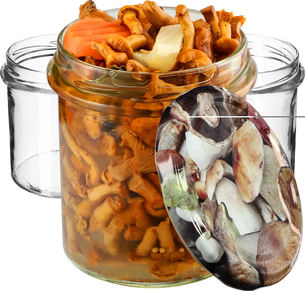 Barattoli Conserve KADAX 350ml fi82mm - La Sicurezza del Vetro Spesso