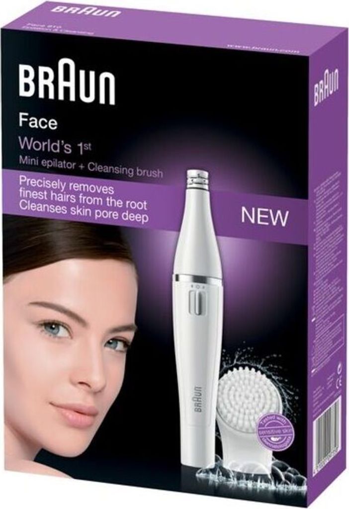Elektrický epilátor a čistič tváre Braun Face 810 Obrázok produktu 15