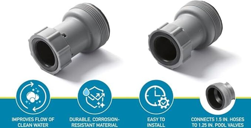 Bestway® Flowclear™ Schlauchadapter 38 mm - 32 mm, Produktbild 22