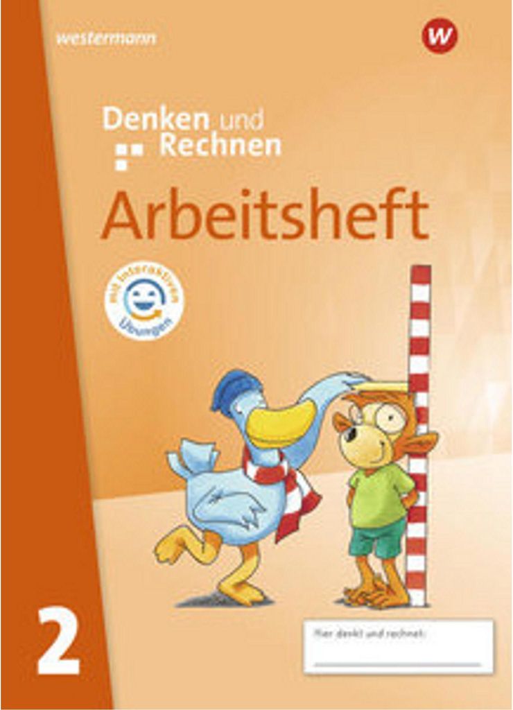 Denken und Rechnen 2. Arbeitsheft mit interaktiven Übungen. Obrázok produktu 