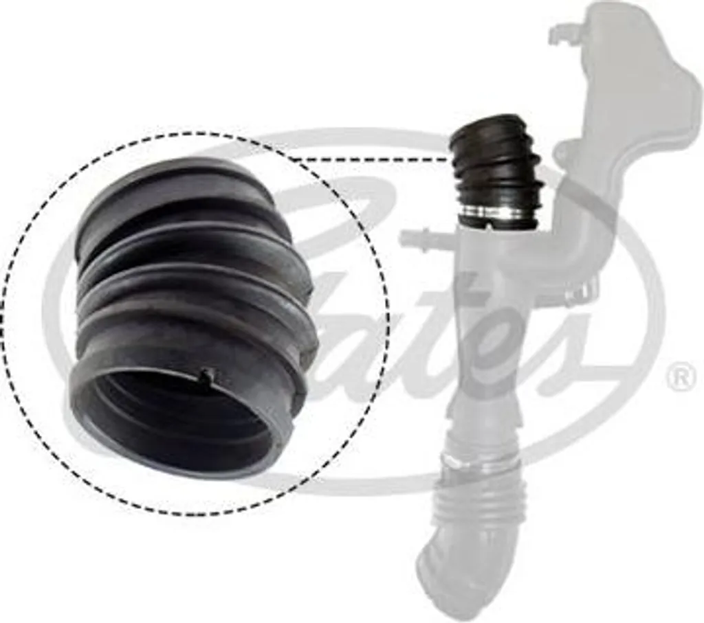 Tubo Flessibile Aria GATES ANTK1027 Fiat Marea Brava 46776880