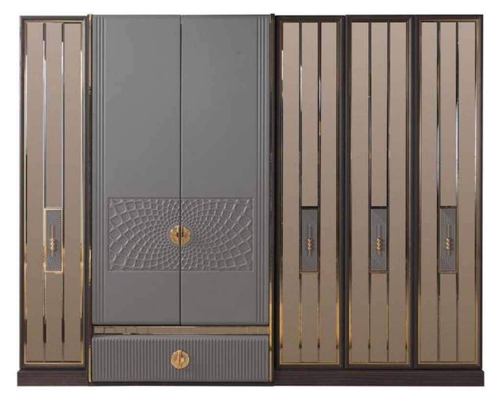 Kleiderschrank Kleiderstauraum Garderobenschrank Ankleideschrank Schrank 280cm