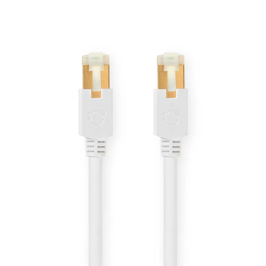Nedis CCBW85221WT30 Cavo di Rete Cat6 S/FTP Bianco 3m - Alta Velocità